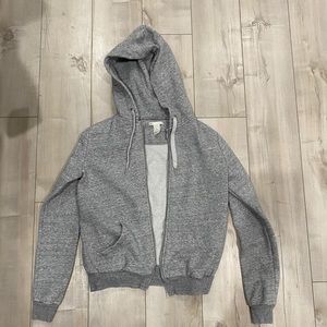 H&M heather gray Zip Up jacket
